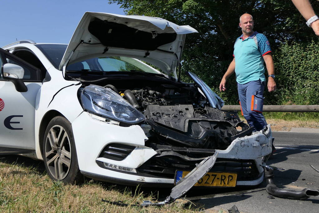 Drie gewonden bij kettingbotsing