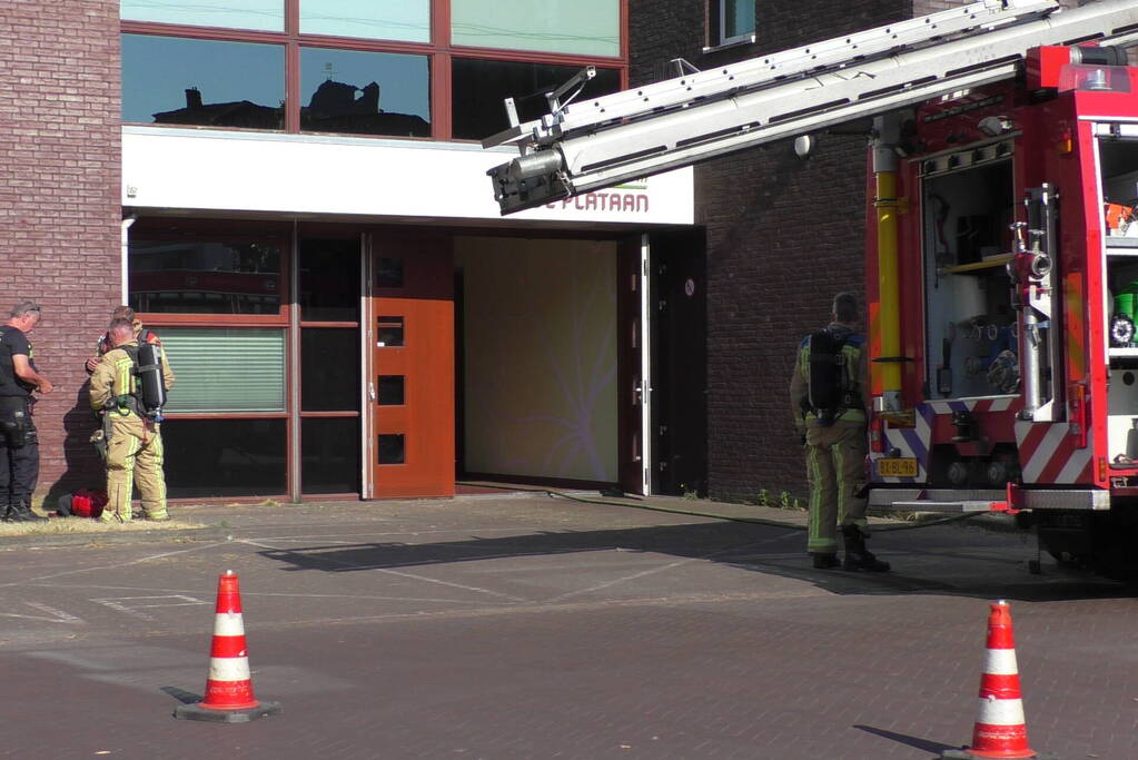 Brand in medisch centrum snel geblust