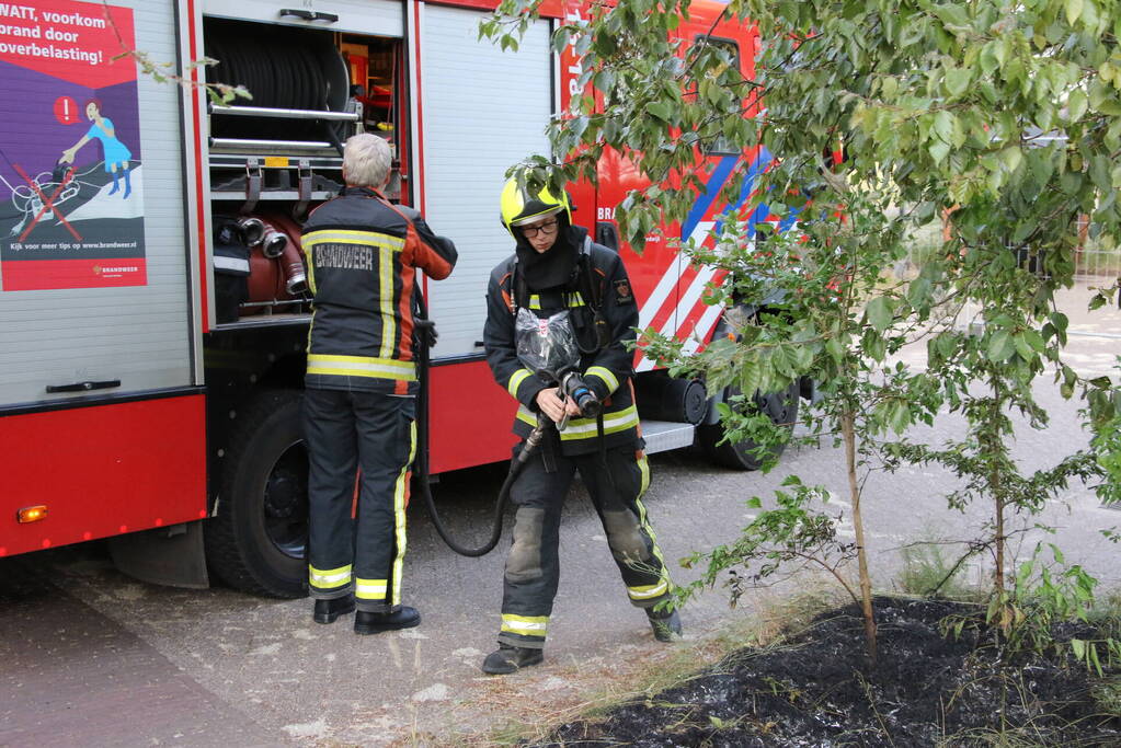 Opnieuw brandstichting op parkeerplaats