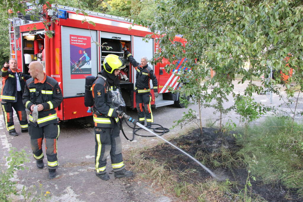 Opnieuw brandstichting op parkeerplaats