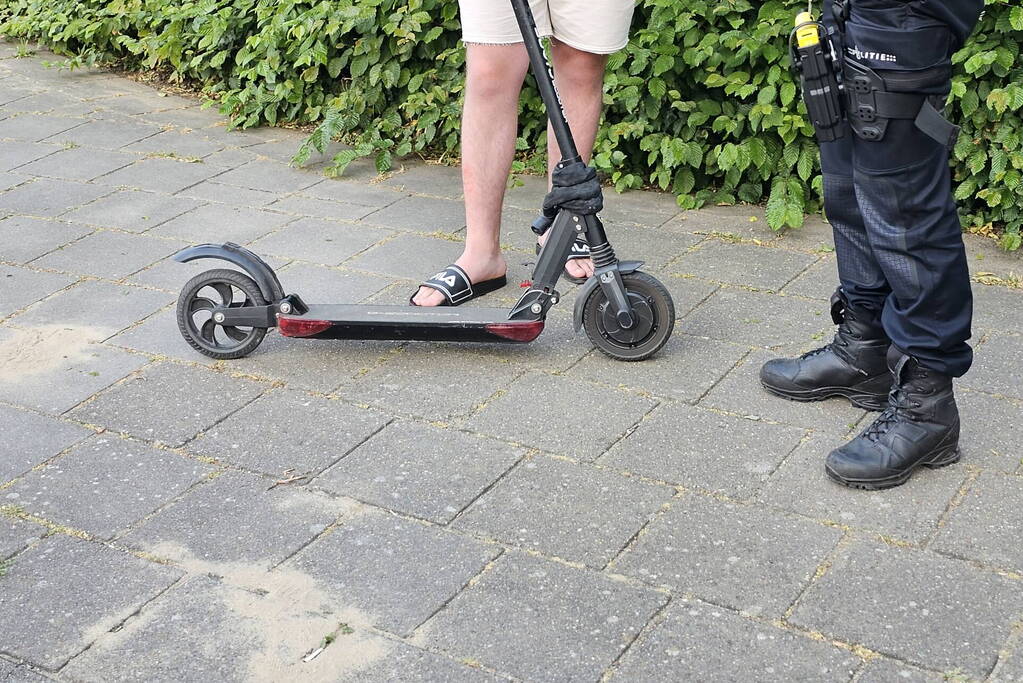 Gewonde na aanrijding elektrische step en fietser