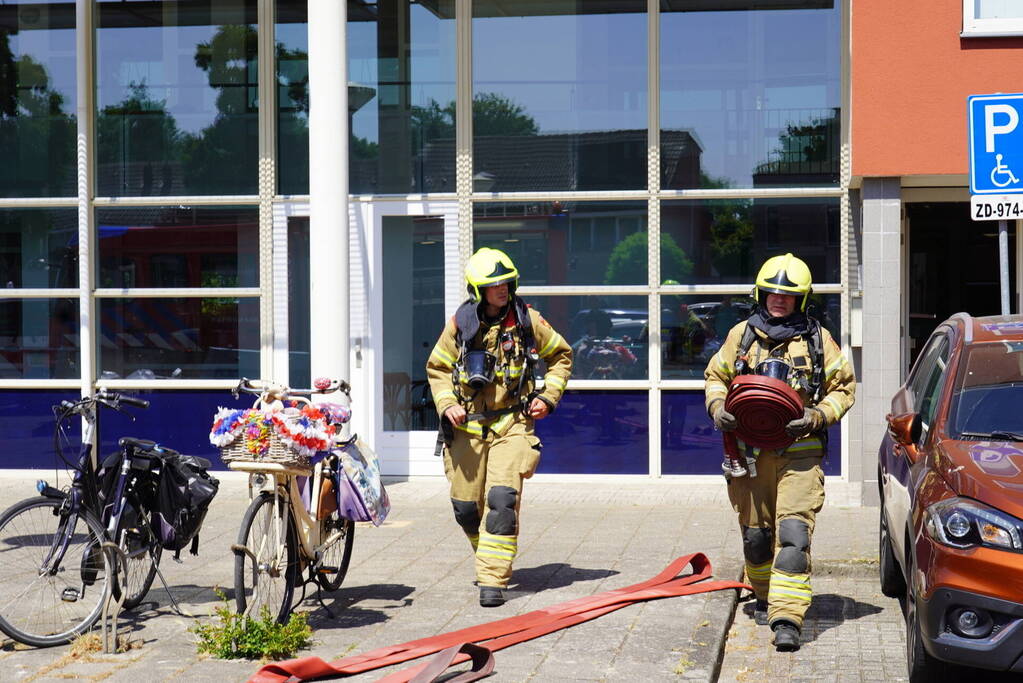 Ventilator In appartement veroorzaakt brand