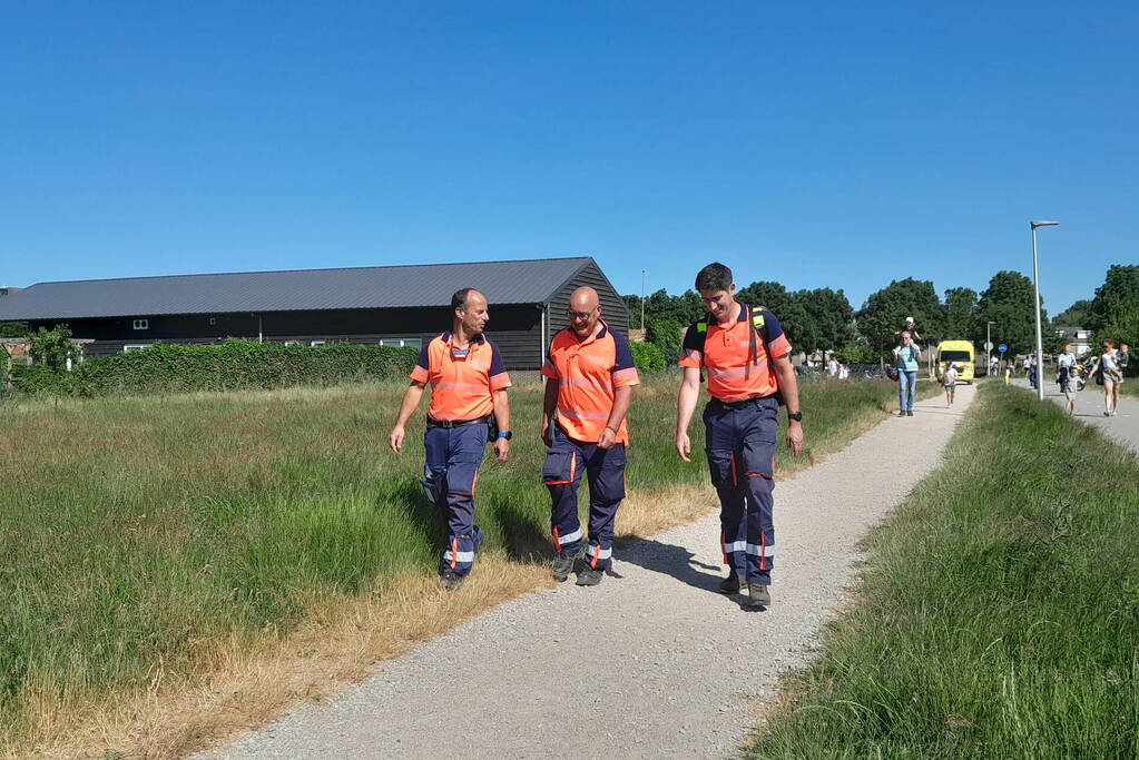 Traumateam assisteert bij noodsituatie