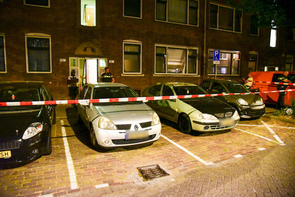 Schade na explosie bij woning