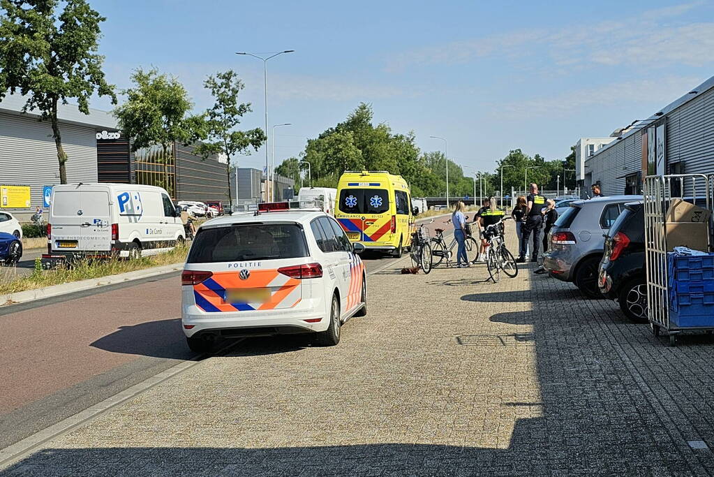 Sturen in elkaar zorgt voor valpartij