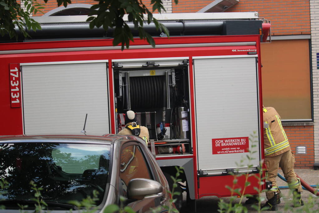 Brand in schuur van zorginstelling