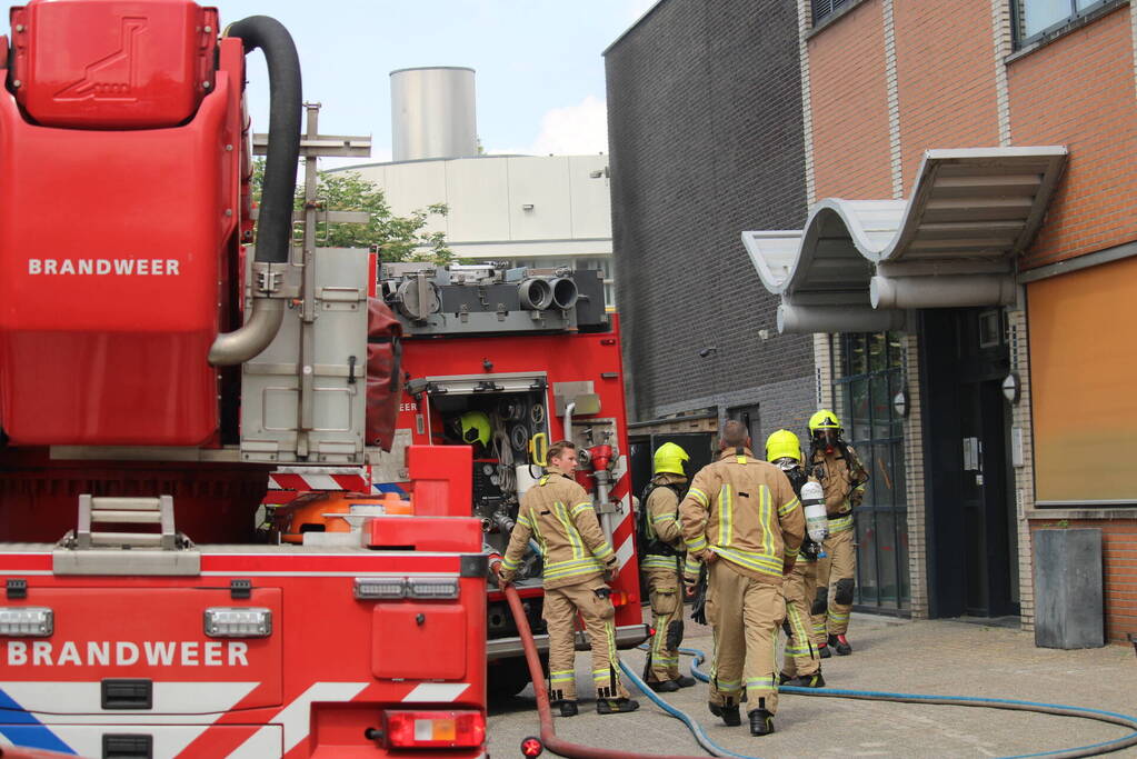 Brand in schuur van zorginstelling