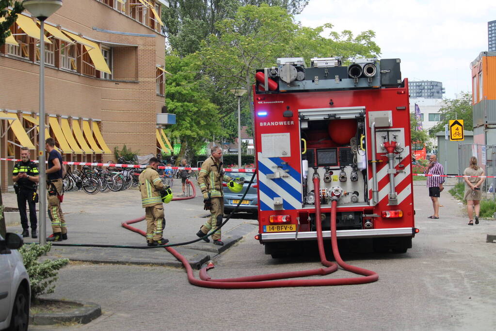 Brand in schuur van zorginstelling