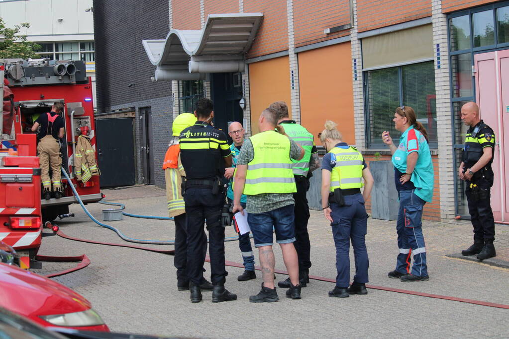 Brand in schuur van zorginstelling