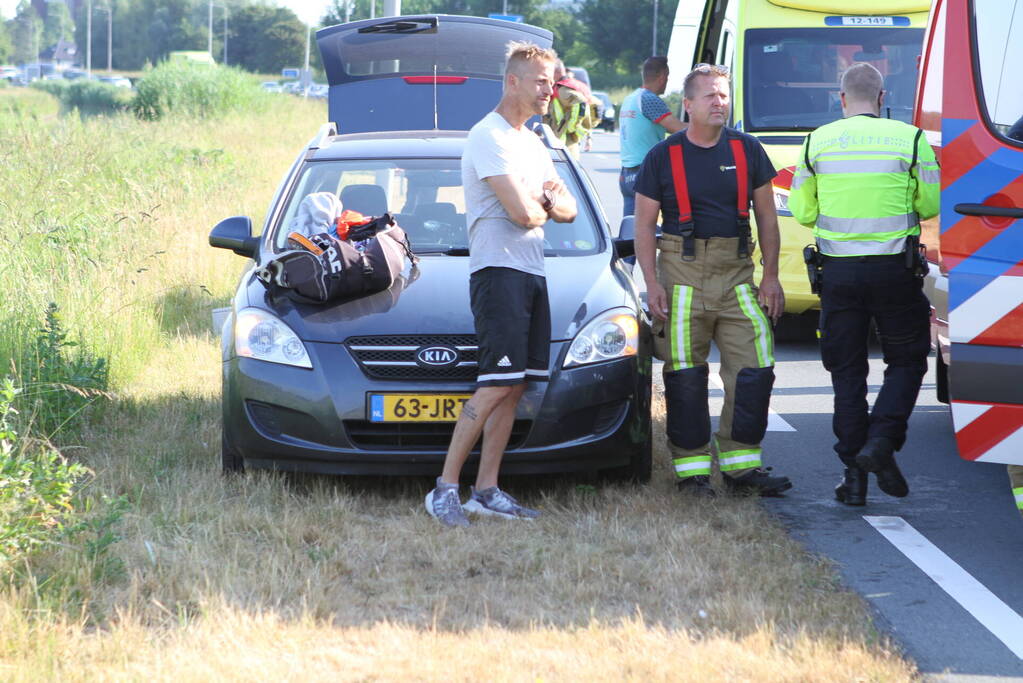 Automobilist eindigt in het water