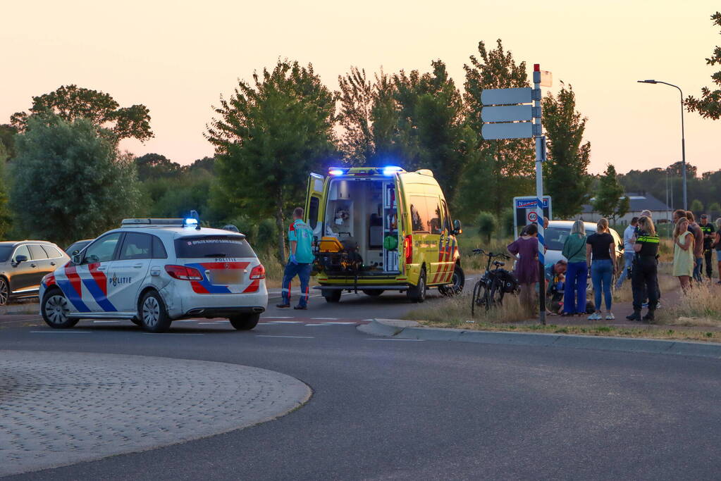 Fietser gewond bij ongeval met auto