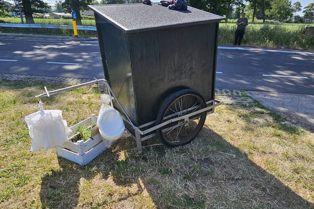 Vrouw gewond bij aanrijding