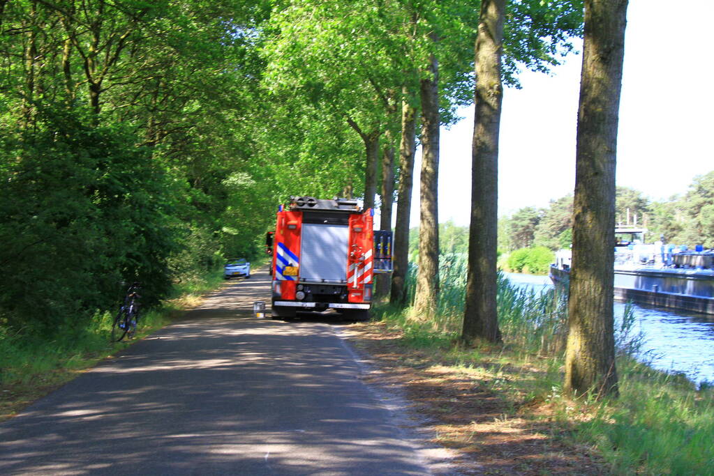 Ree bevrijdt uit waterweg