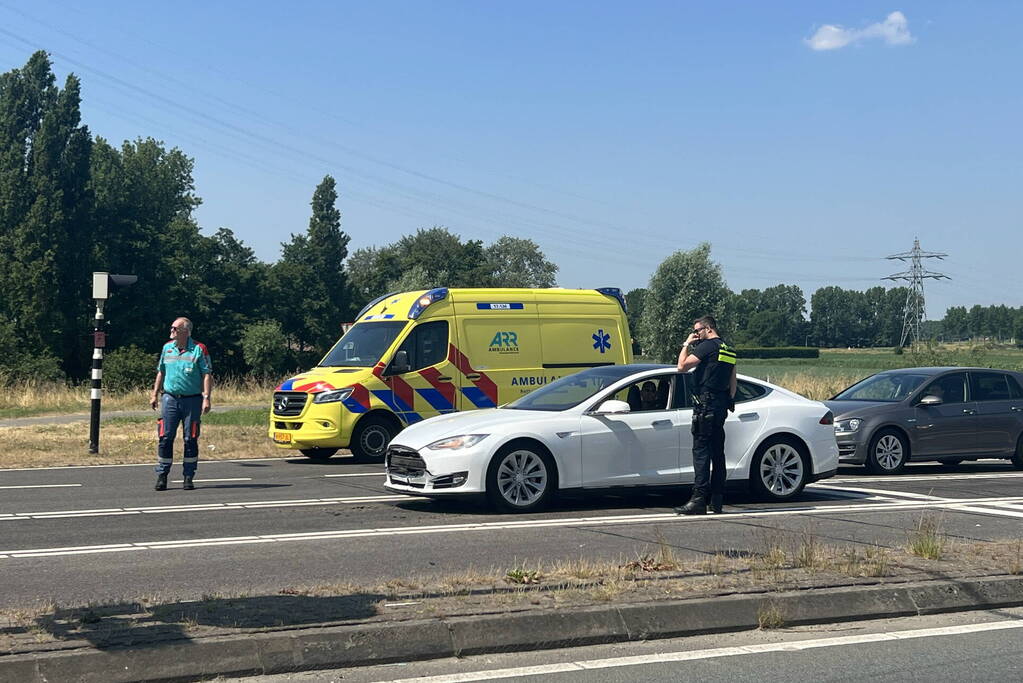 Kop-staart aanrijding door inschattingsfout