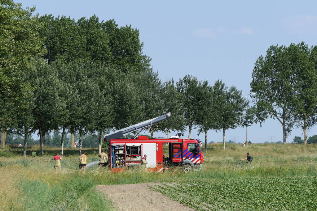 Bermbrand blijkt mee te vallen