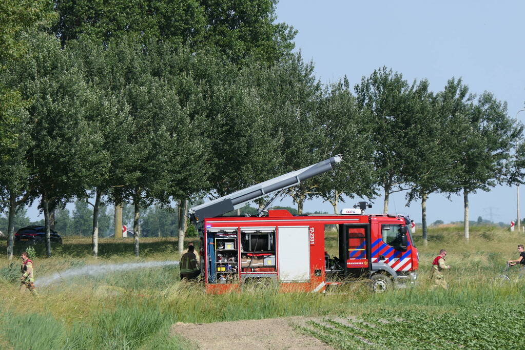 Bermbrand blijkt mee te vallen