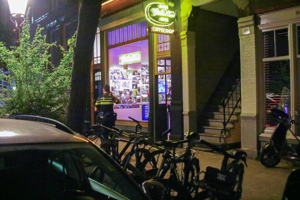 Overval op coffeeshop