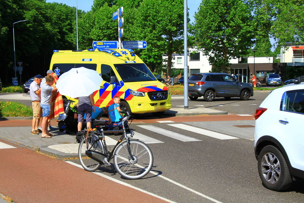 Bestuurder scootmobiel ernstig gewond bij aanrijding