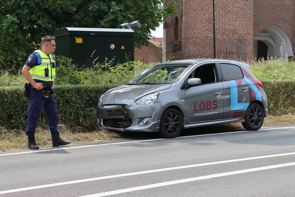 Schade bij kop-staartbotsing