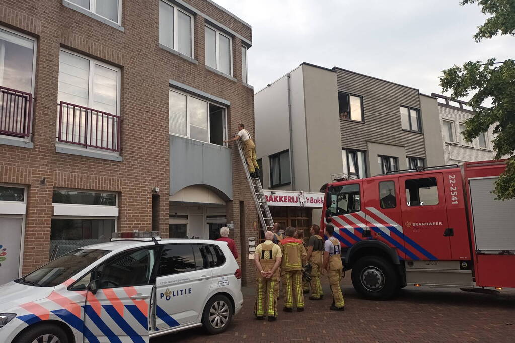 Bewoners sluiten zichzelf buiten