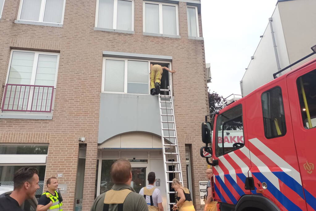 Bewoners sluiten zichzelf buiten