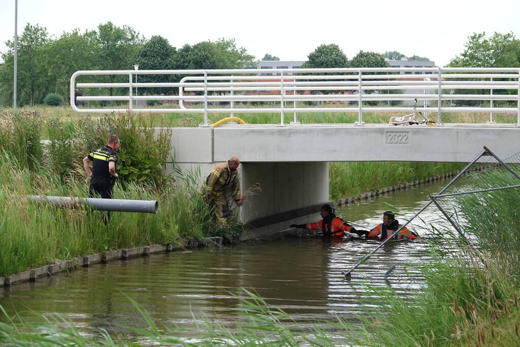 Mogelijk persoon te water na gevonden step