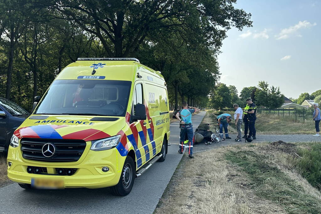 Scooterrijder gewond bij botsing met auto