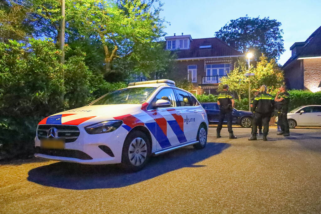 Overleden persoon in tuin van woning