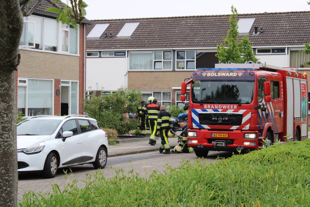 Brandweer doet onderzoek naar vreemde geur