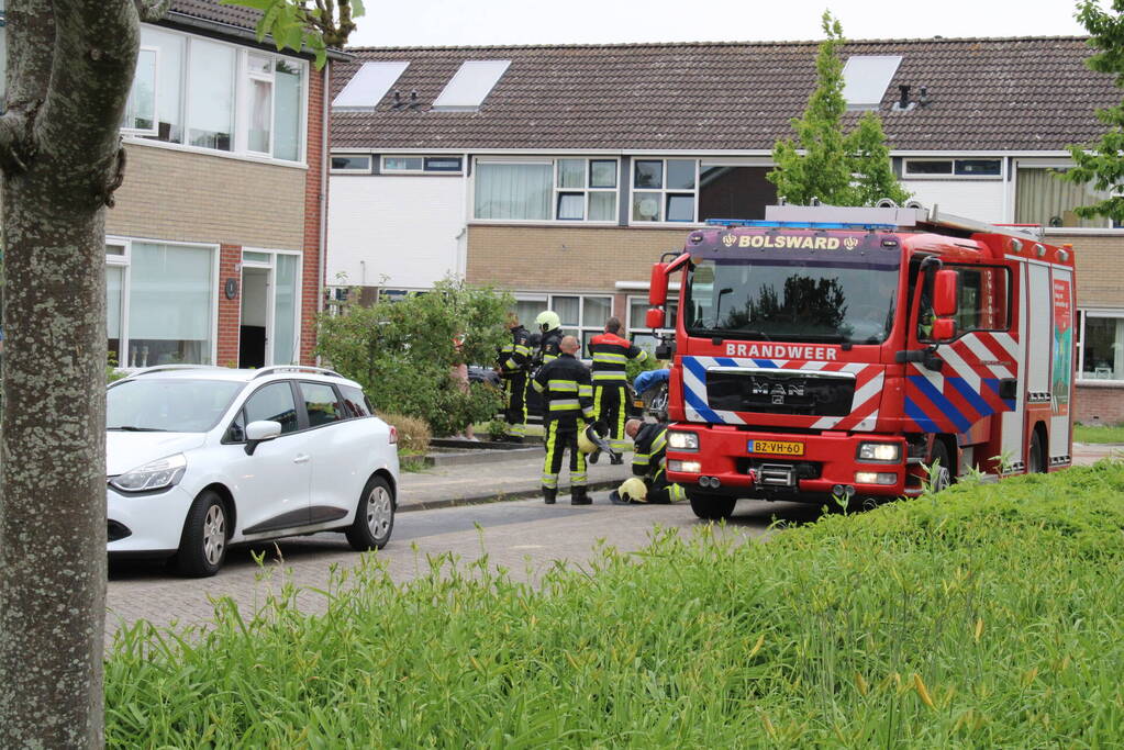 Brandweer doet onderzoek naar vreemde geur