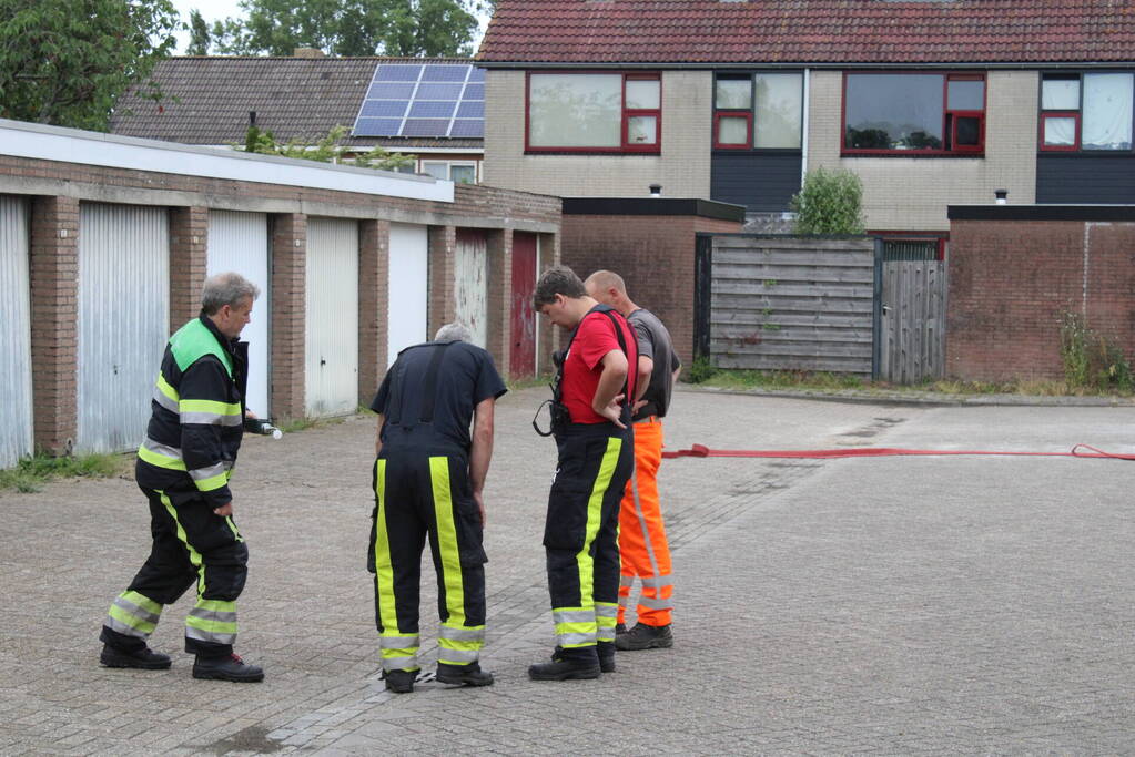 Brandweer doet onderzoek naar vreemde geur