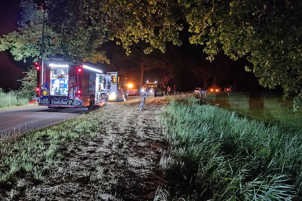 Gewonde en grote schade bij eenzijdig ongeval