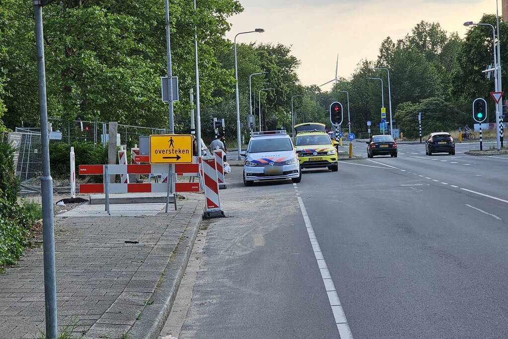 Fietser gewond na val