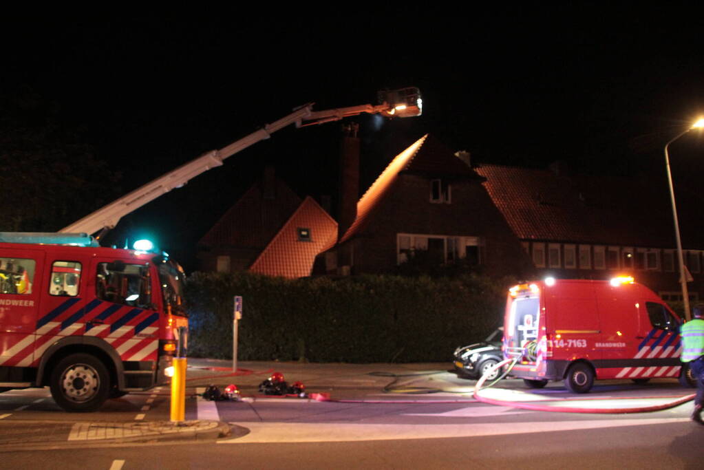 Uitslaande zolderbrand