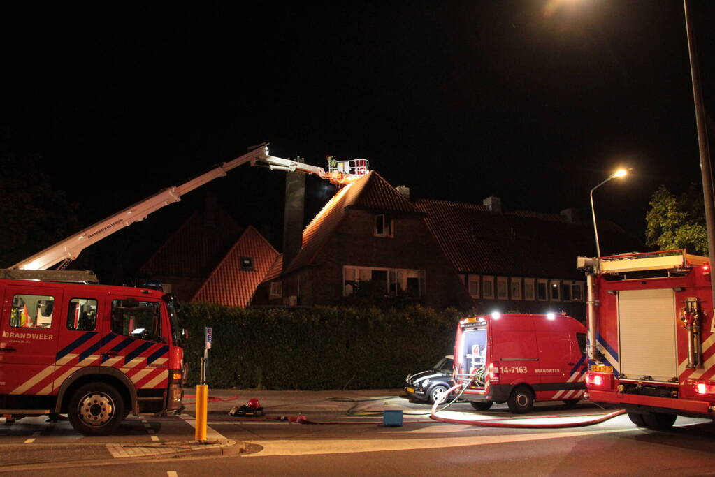 Uitslaande zolderbrand