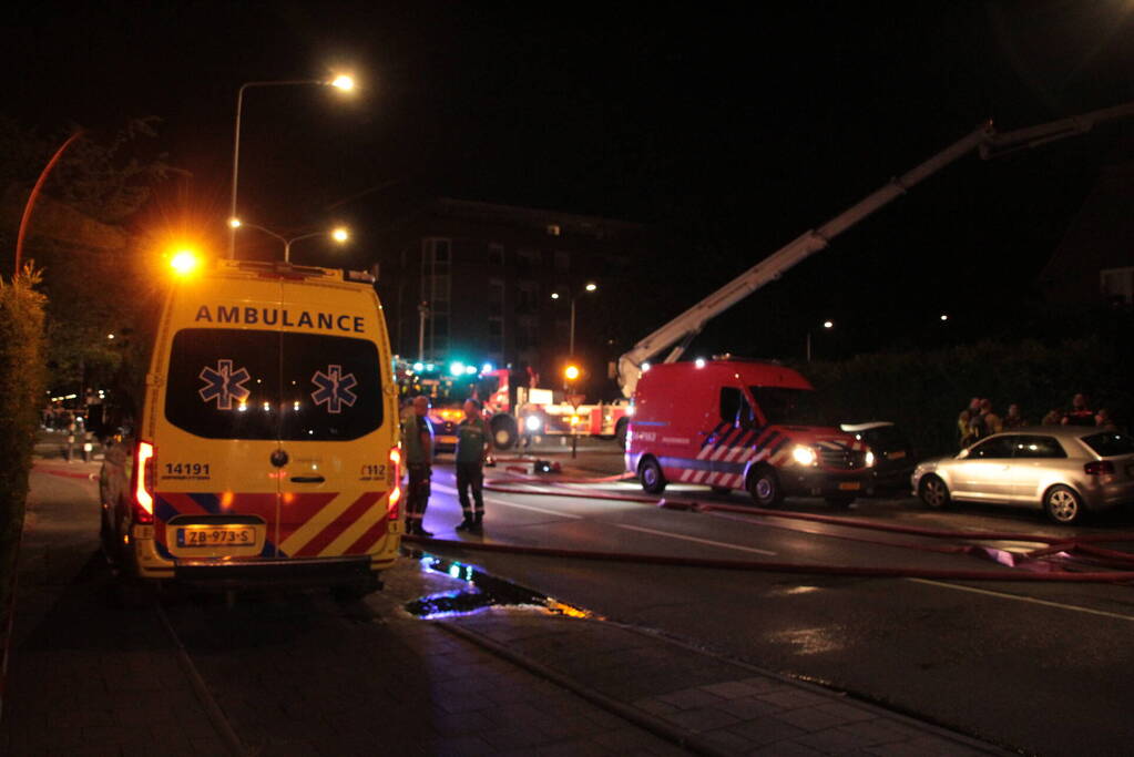 Uitslaande zolderbrand