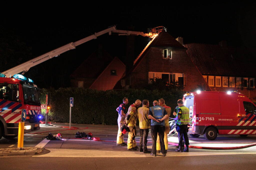 Uitslaande zolderbrand