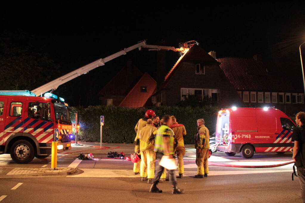 Uitslaande zolderbrand