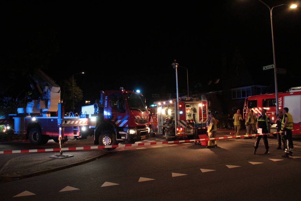 Uitslaande zolderbrand