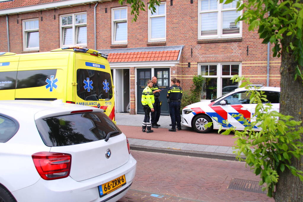 Persoon in wang gestoken verdachten aangehouden