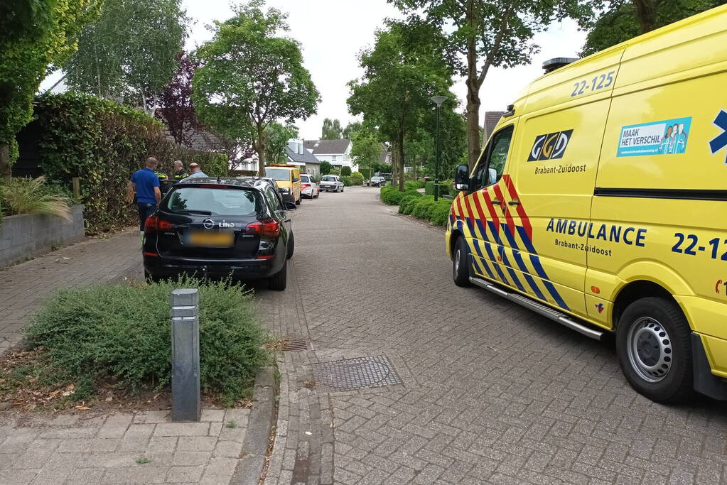 Kop-staart aanrijding na ongeval verderop