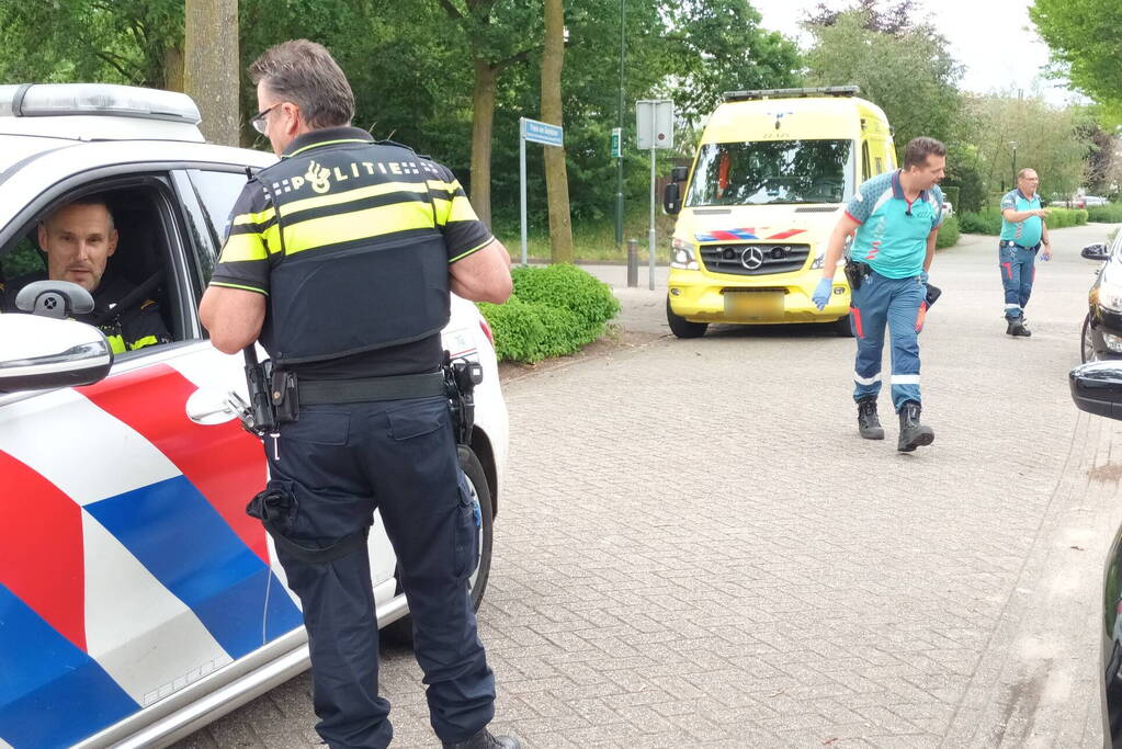 Kop-staart aanrijding na ongeval verderop