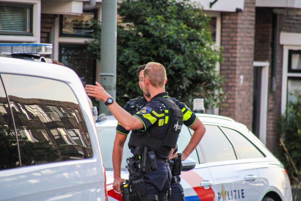 Veel politie aanwezig bij verdachte situatie