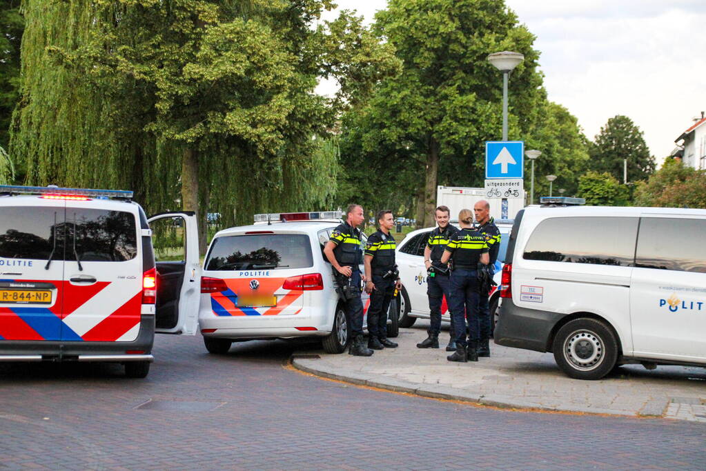 Veel politie aanwezig bij verdachte situatie