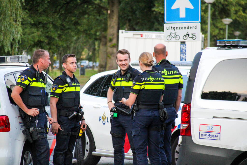 Veel politie aanwezig bij verdachte situatie