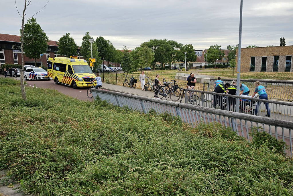 Fietsers hard ten val na botsing