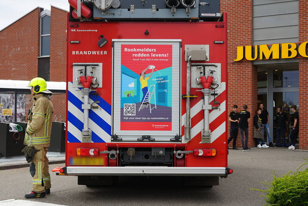 Opnieuw CO-lekkage in supermarkt