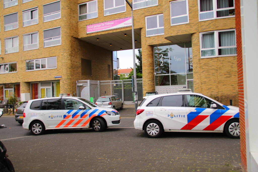 Aanhouding na conflict in woning