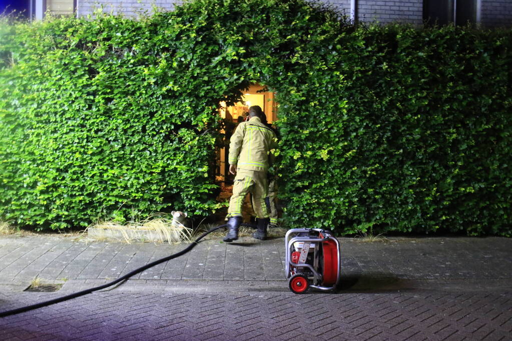 Vergeten eten in oven veroorzaakt rook in woning