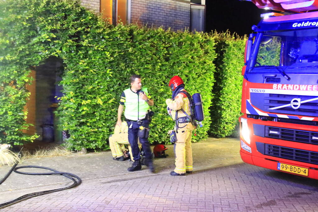 Vergeten eten in oven veroorzaakt rook in woning